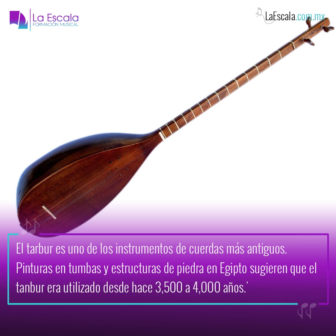 El tanbur es un ancestro de la guitarra