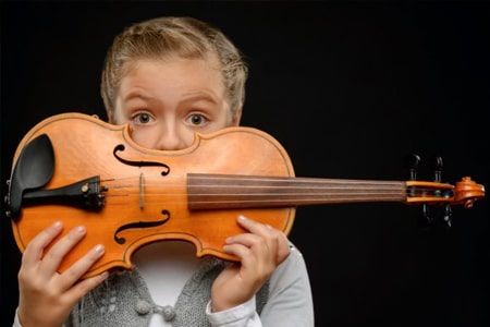 Clases de violín para niños